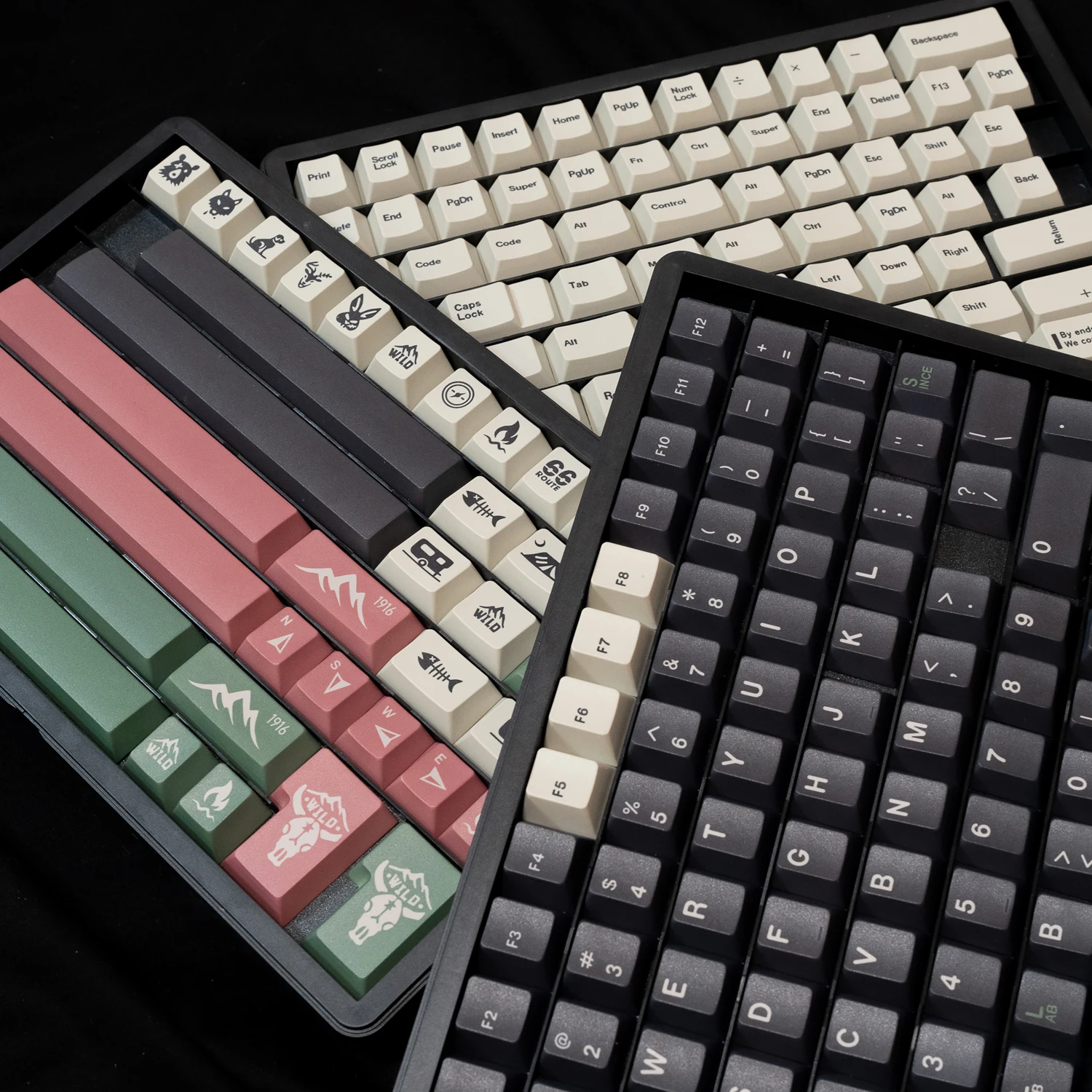 Клавиши GMKY для механической игровой клавиатуры в дикой природе Cherry PBT