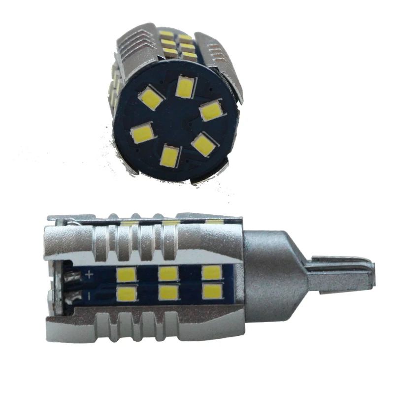 2X Led Car Light Canbus T15 W16W 12V 24V Error Free Super Bright 5W Truck Backup Reverse Bulb Auto Tail Signal Lamp 921 912 12 V - 5