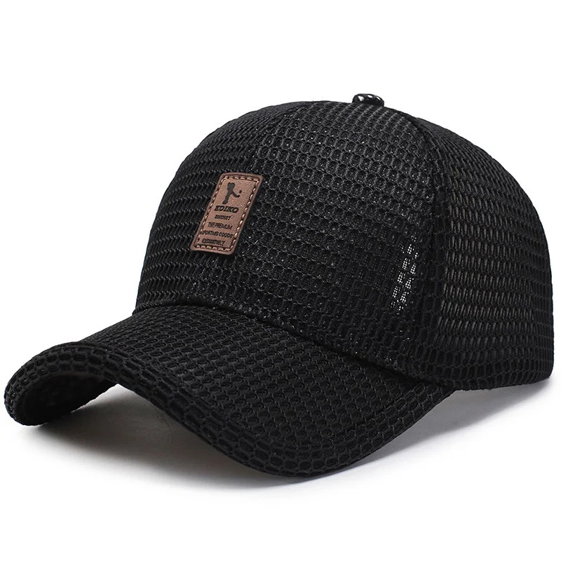 Casquette mesh élégante pêche été - Léger respirant père pêcheur - Essentiel activités outdoor