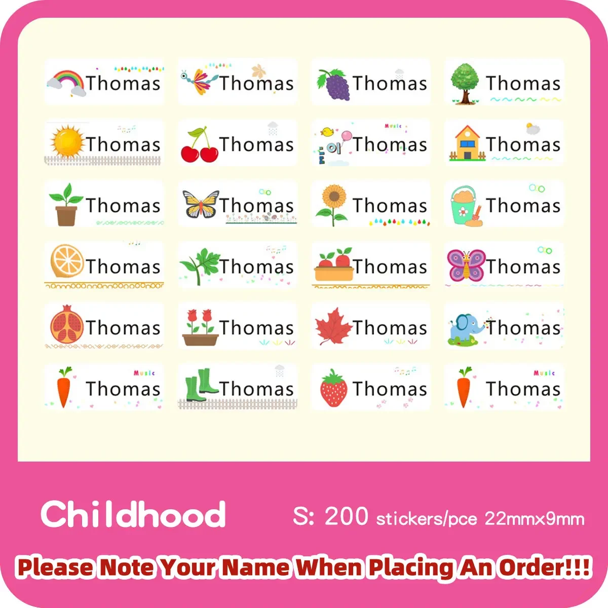 Childhood 200pcs