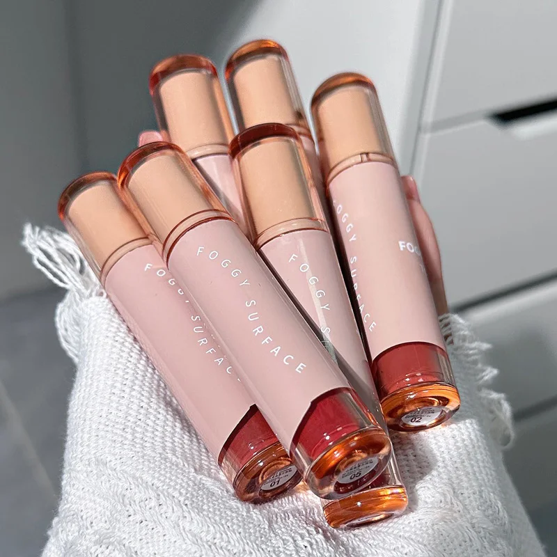 TOOT DODO T828Tea Soft Focal Mist Lip Glaze Matte Face Not Easy to Fade and Whiten Student Affordable Lipstick Female 4