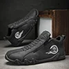 Men's Casual Shoes Side Zipper Short Boots Versatile Flat Bottom Trendy Fashionable Men's Shoes Suitable for Outdoor Sports 5