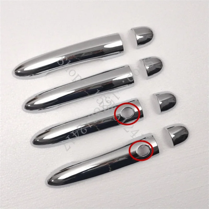 

For Renault renault scenic 2 ii MK2 Chrome Door Handle Cover Car Accessories Stickers Trim Set 2009 2010 2012 2014 2016 2018