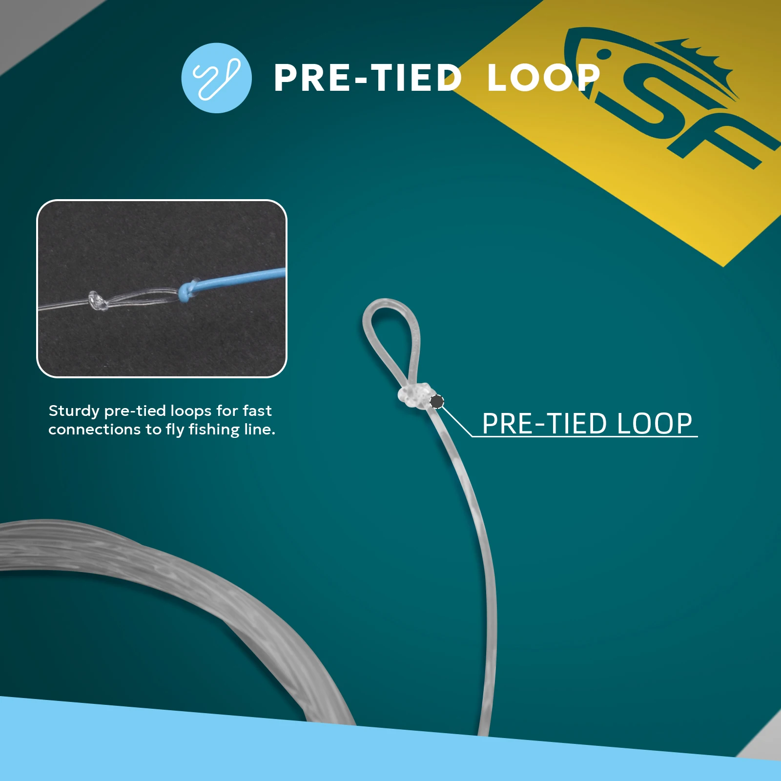 Fishing Knot Attaching Leader To Fly Line Without Loop Main Line