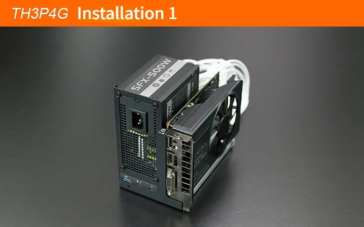 外部グラフィックカード拡張ドック、th3p4g3 mini gpuドック、egpu tb3 