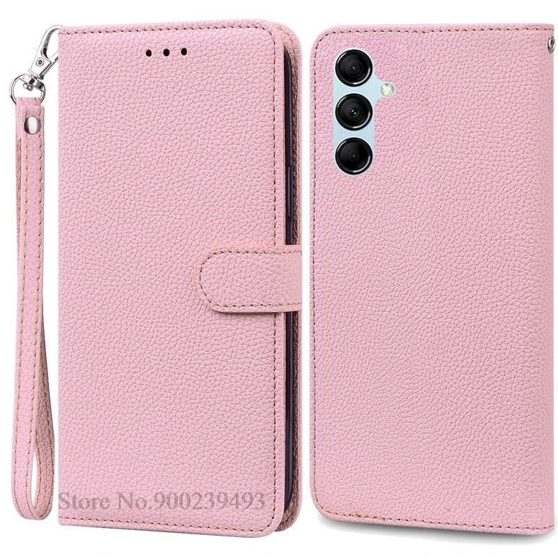 Leather Wallet Flip Phone Case - Premium Cover for Samsung Galaxy M55 5G