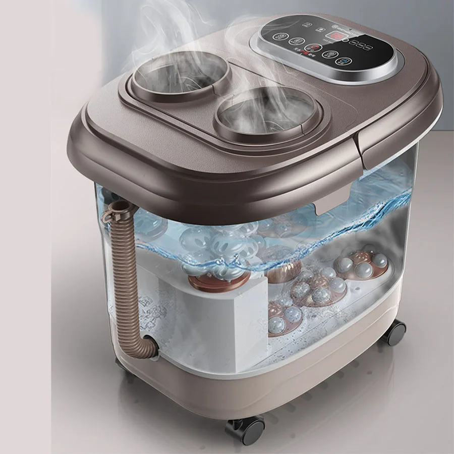 

Electric Foot Spa Bath Massager With Heating Kneading Timing Digital Temperature Control Relieve Pressure Relaxation Health Care