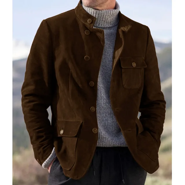 Giacca Uomo Slim Fit Casual - Giacca Sportiva Estiva Con Bottone, Per Tempo Libero E Business