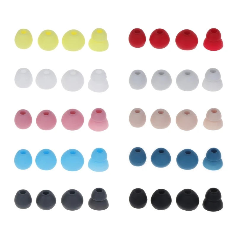 

8Pcs Silicone In-Ear Bluetooth-compatible Earphone Case For Beats 2.0 Covers Ear Pads Bud Earbuds Eartips