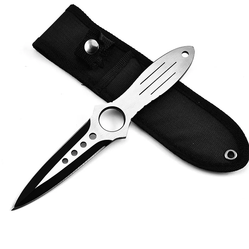 Outdoor knife Outdoor self-defense leggings military Camping High Hardness Straight Knife Cutting Edge