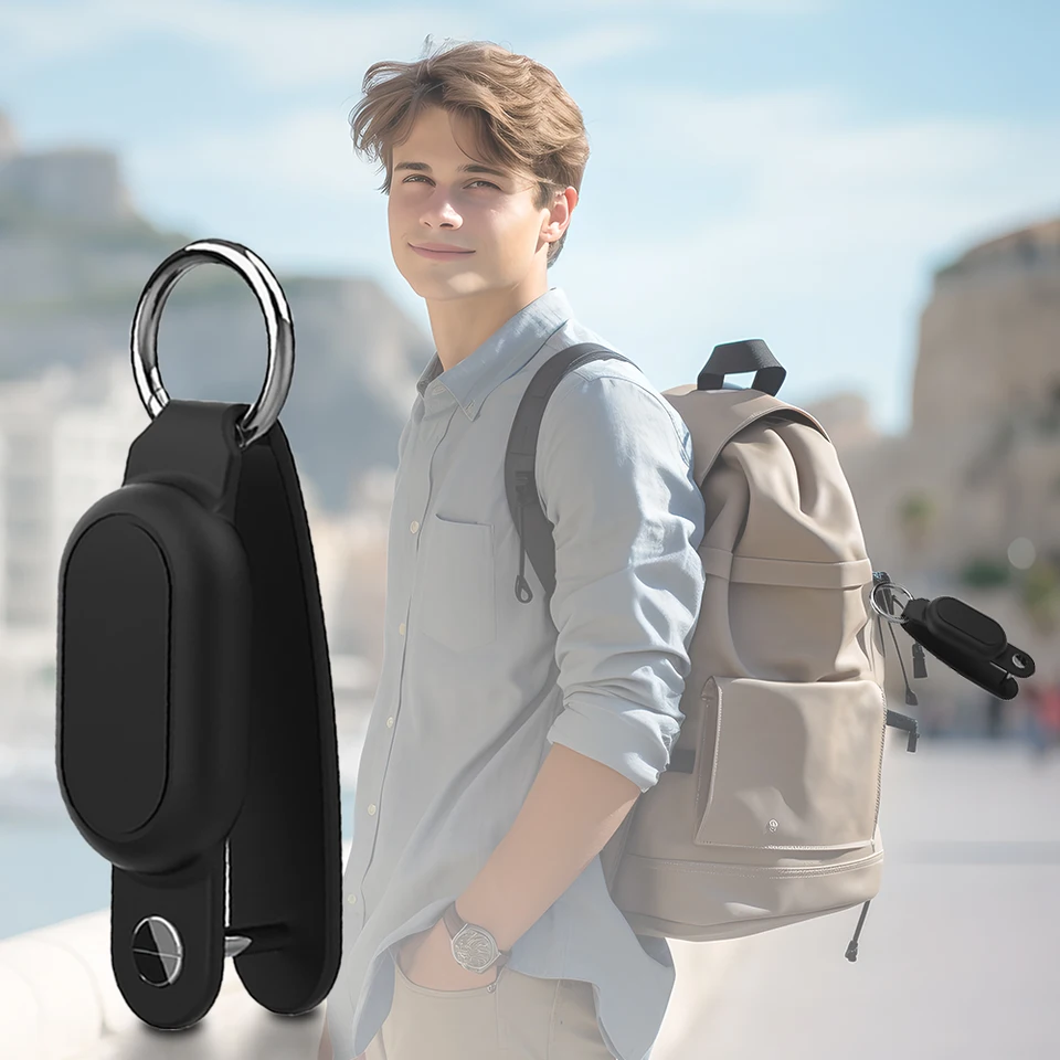 Waterproof Silicone Key Organizer with GPS Tracker Case