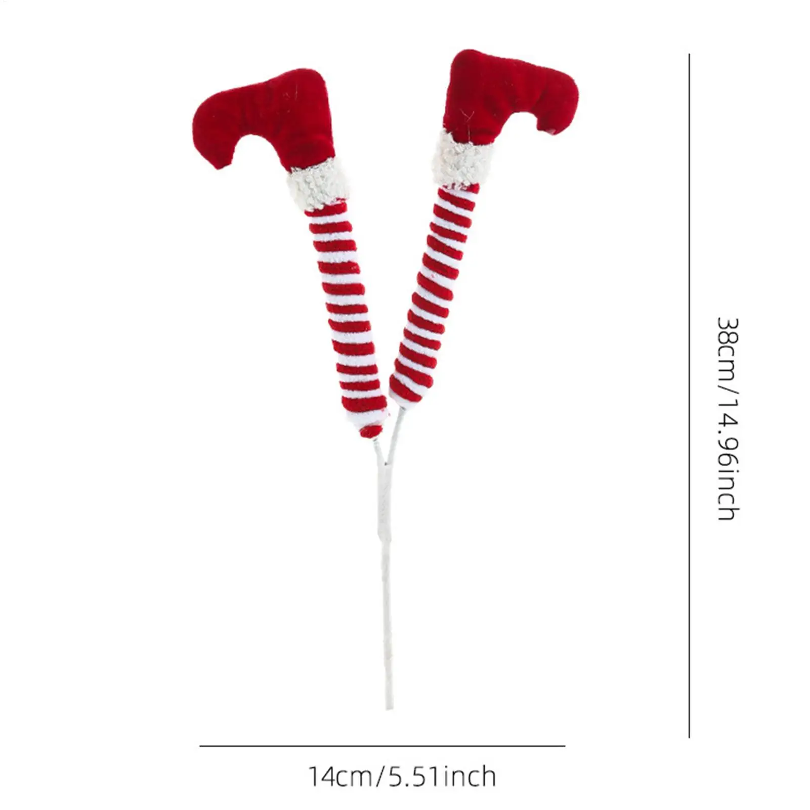 Christmas Tree Decorations Plush Ornaments Christmas Stuffed Legs Stuck Tree Topper Decorations For Holiday Outdoor Home