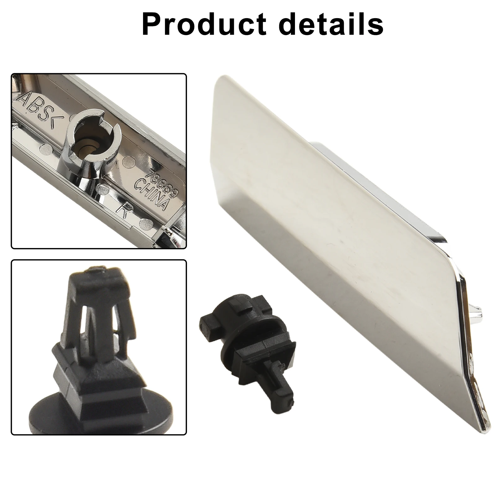 Lexus LS460 2007-2009 85208-50030 용 2Pcs 사진이 보여주는 대로 올바른 커넥터 직접 설치 앞 우측