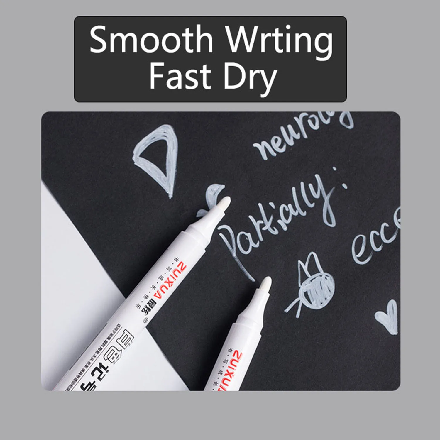 White Marker Pens Set 1/3/5/10pcs