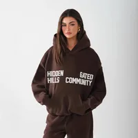2025 printemps et automne marque à la mode imprimé ensemble à capuche avec sweat à capuche à manches longues pour hommes et femmes, manteau polyvalent décontracté 4
