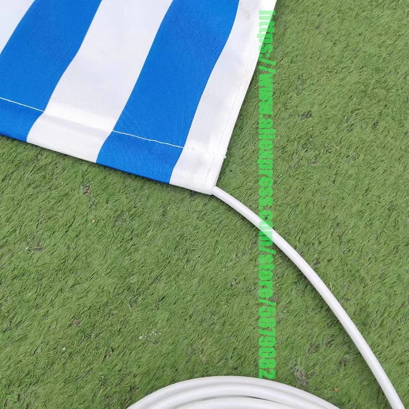 Outdoor Awning Canopy Replacement Spline Cord Hollow Hard Tube Fabric Slot Supporting Line 5M Free Cut