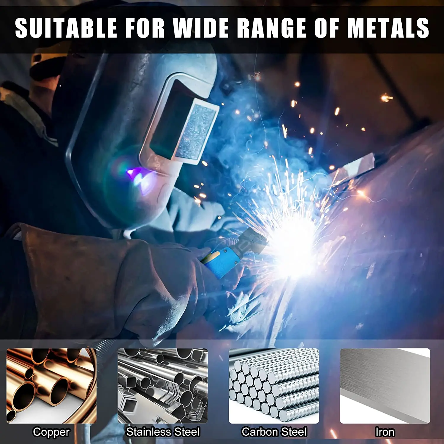 Pilot Arc Plasma Cutter TIG Welder Pulse and Stick Welder Machine-520TSCP 50A Non-Touch Plasma Cutting 200A Pulse Tig Welder 6