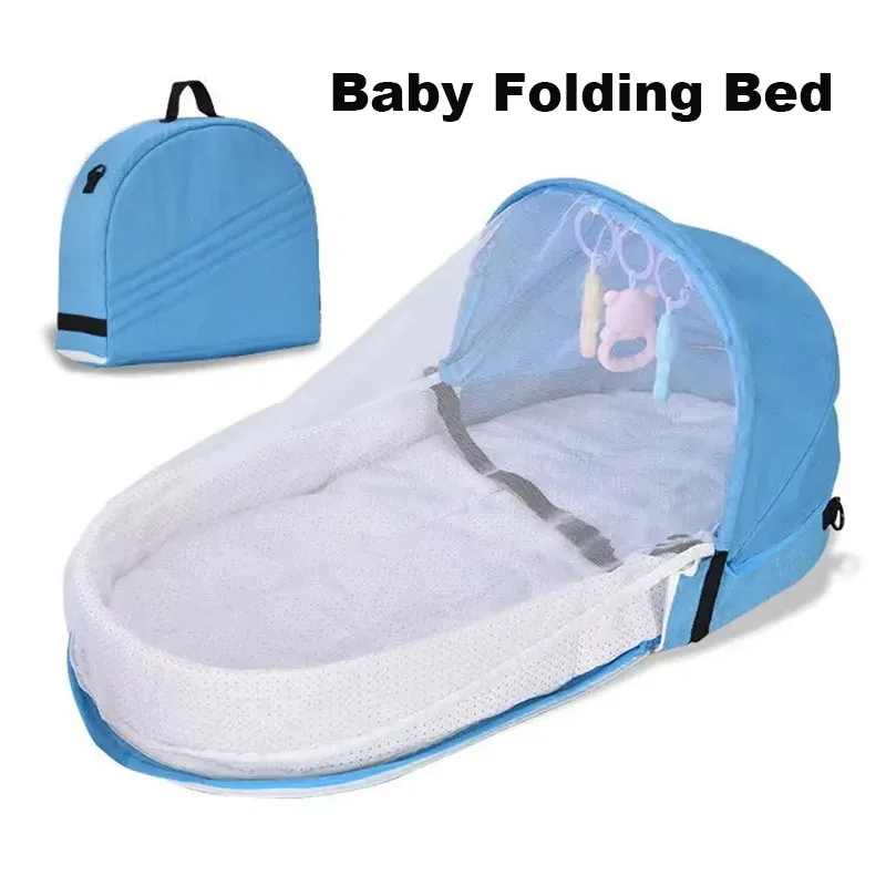 Folding Baby Travel Crib 1