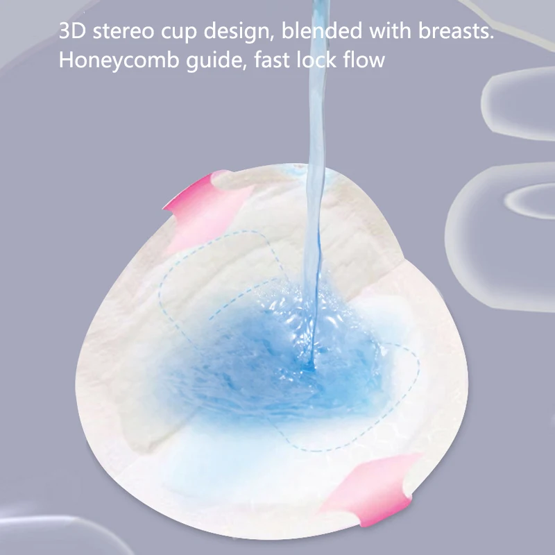 Disposable Nursing Pads for Breastfeeding Super Soft Breastfeeding Milk Pads Ultra Comfortable & Individually Wrapped 2