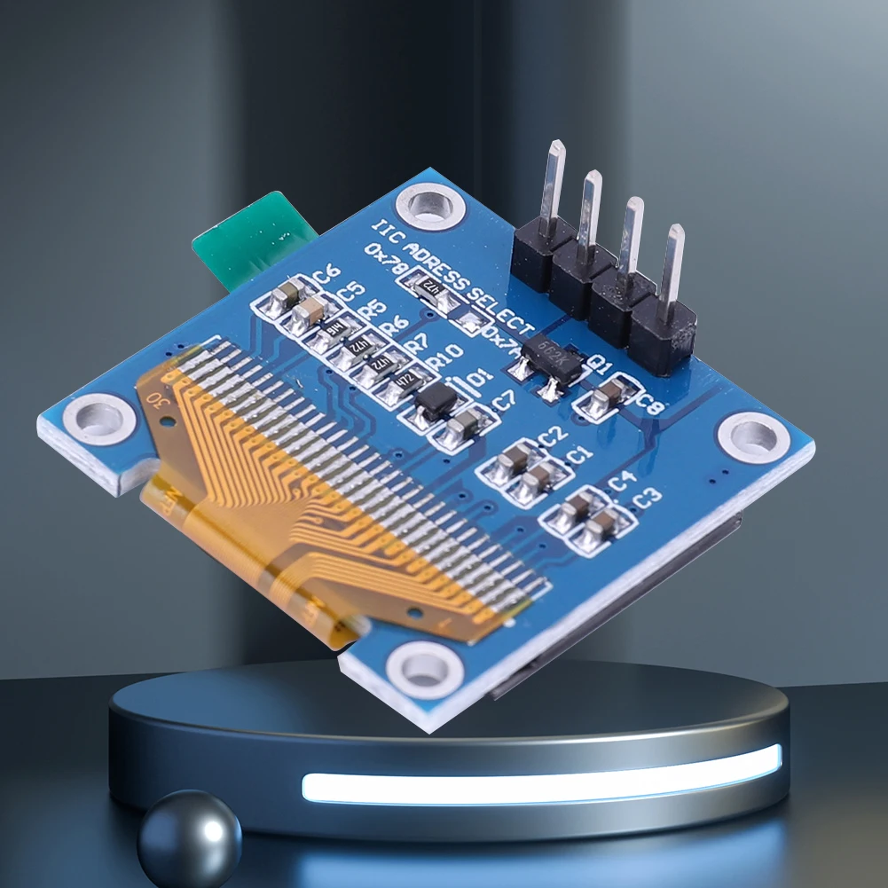 소형 OLED 디스플레이 모듈, R3, 라즈베리 파이, 메가, 51 MCU, STIM 32 용, 0.96IN I2C IIC OLED 디스플레이 모듈, 128x64 픽셀
