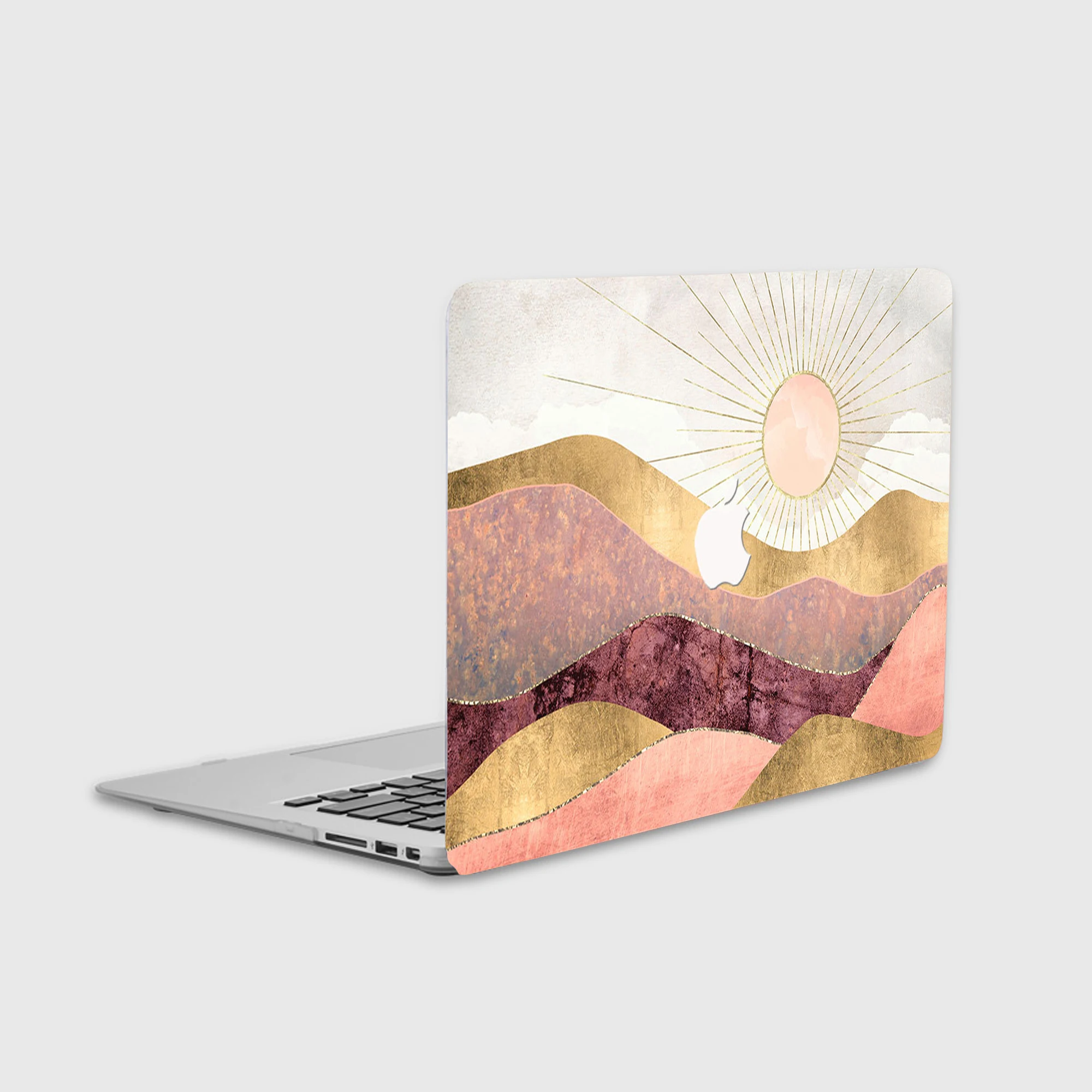 Abstrato Minimalista Paisagem Case do Portátil para Macbook ar 13 Case Funda Macbook Pro 13 Case 2023 ar m1 para Macbook ar 13 Capa