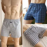 Pantalon Aro en coton pour hommes, sous-vêtements plats, doux pour la peau, confortable, ample, grande taille, pour la maison, 1/2/3/4 pièces, M-XXXL 4