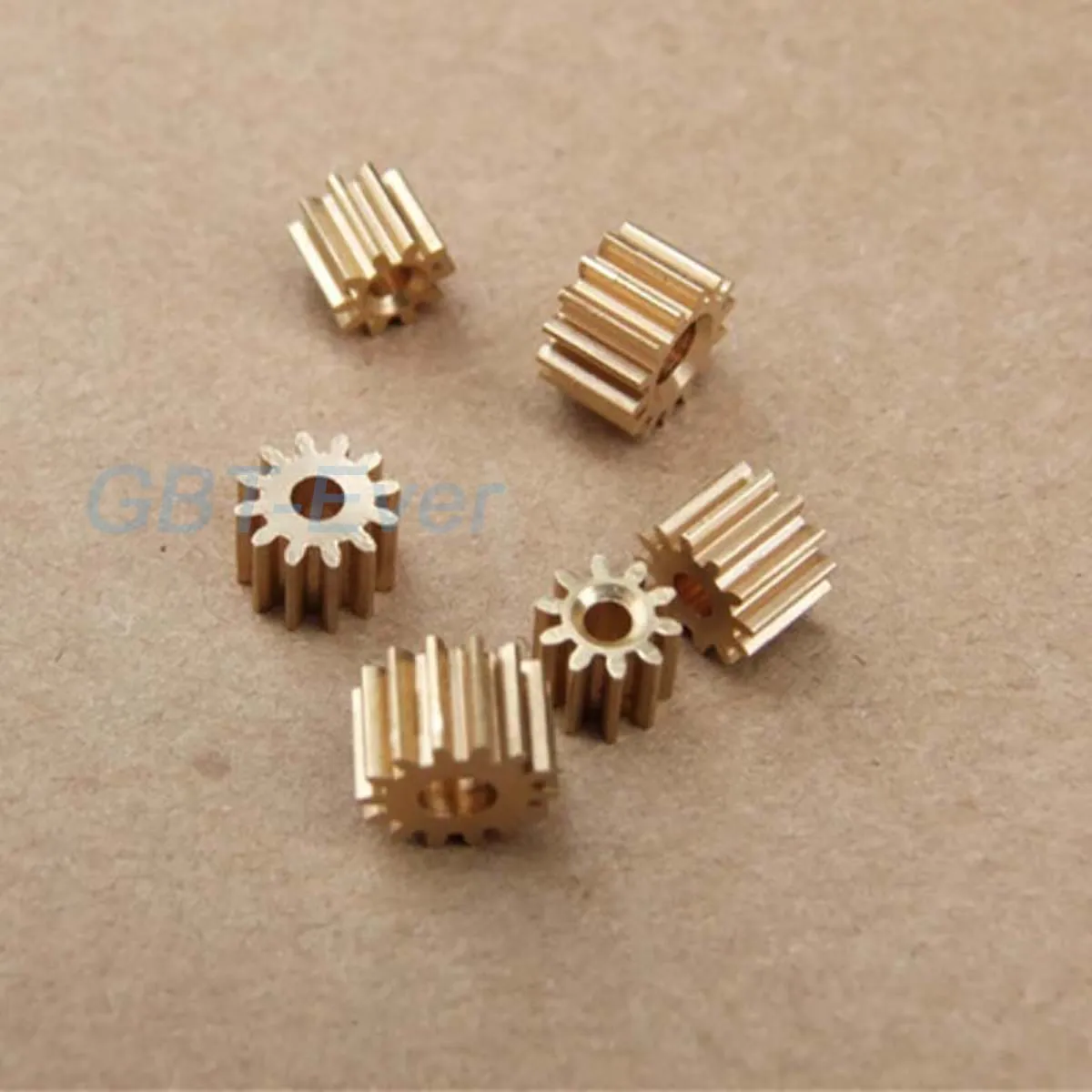 0.3/0.4/0.5Modulus 7T 8T 9T 10T 12T 14T 15T 16T Teeth Metal Copper Gear Spindle Gear Fit 1mm 2mm 2.3mm 3mm 3.17mm 5mm Shaft 5Pcs