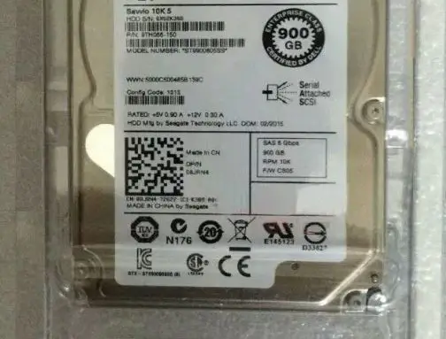 For ST9900805SS 08JRN4 900G SAS 10K 2 5 inch storage hard drive
