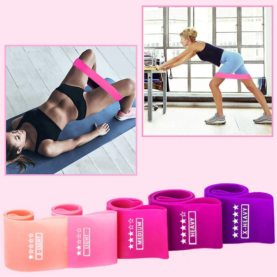 Elastic Resistance Bands Yoga Training Gym Fitness Gum Pull Up Assist Rubber Band Crossfit Exercise Workout Equipment Resistance Bands Pull Up Assistance Bands Resistance Band Resistance Strap