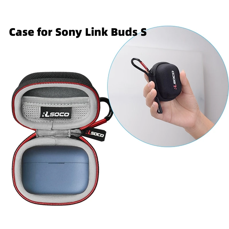 Custodia Rigida In Eva Per Sony Wf-1000Xm4/Wf-Xb700/Sp900/Wf-C500/Wf-L900/ Sony Link Buds S Custodia Per Auricolari Con Cancellazione Del Rumore Wirel