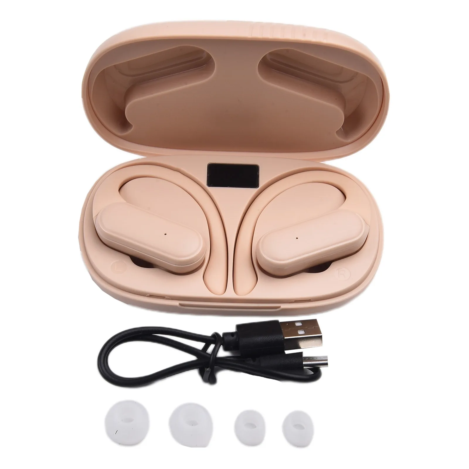 

High Quality Noise Reduction Sports Bluetooth Earphones Ultra Long Range Wireless Headphones Waterproof Digital Display