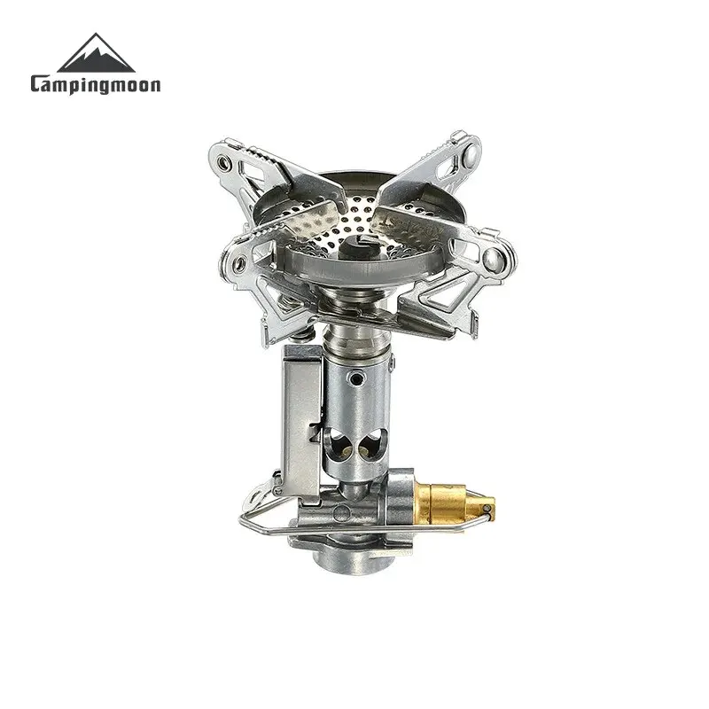 CAMPINGMOON XD-2F Outdoor Portable Voltage Stabilized Integrated Gas Stove High Power Windproof Hiking Field Stove Cooker