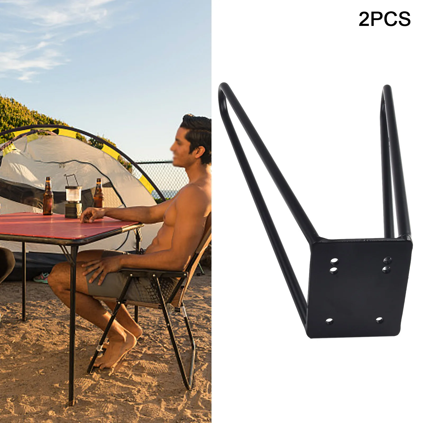 

Высококачественные металлические ножки для стола, 1 пара, оборудование для кемпинга, ранние ножки, домашнее оборудование, ножки для скейтборда