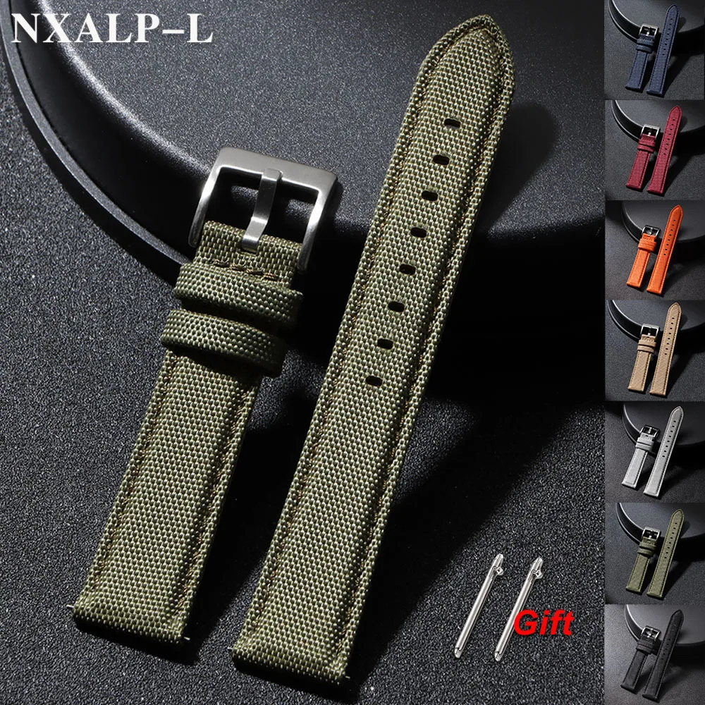 tonjett high quality multicolor nylon sailcloth watch... Sa267c13f121d43cd9173132de170c827N.jpg