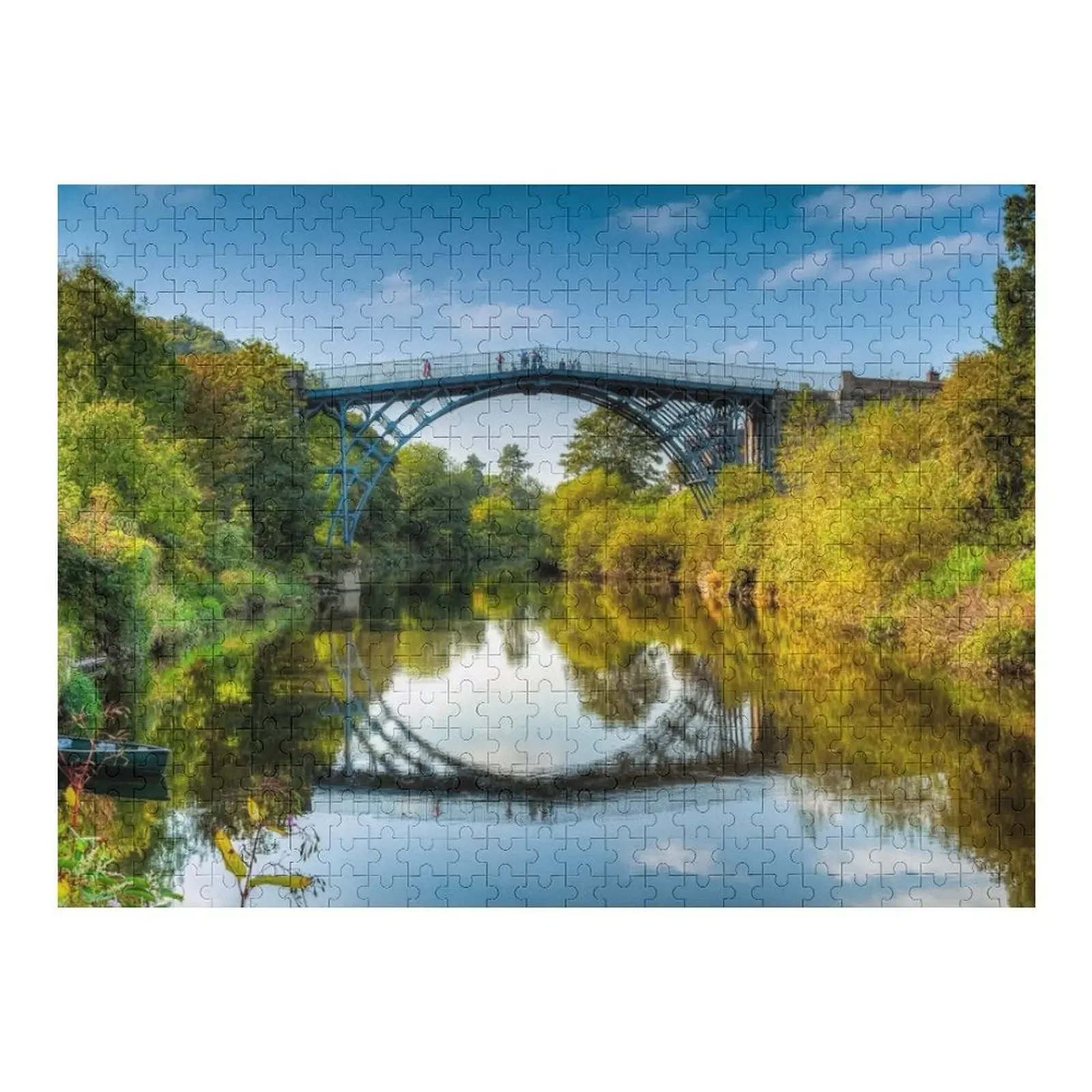 The Ironbridge Shropshire England Jigsaw Puzzle Woodens For Adults Christmas Toys Personalized Wooden Name Adult Wooden Puzzle