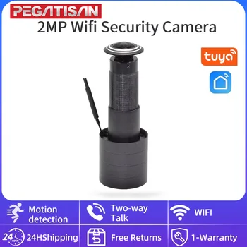 2MP Wifi Tuya Smart Video Peephole Camera Motion Detection Door Viewer Video-eye Wireless Two-way Audio Home Security Cameras 1