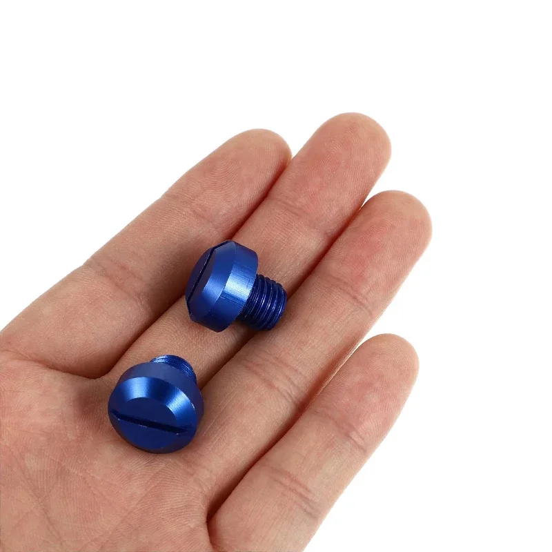 4pcs M10*1.25 CNC Motorcycle Side Mirror Hole Cap For Z125 Z400 Versys 650 FZ-07 MT-07 FZ-09 MT-09 CRF250L CB1000R SV650 KLR 650 motorcycle mirror plugs