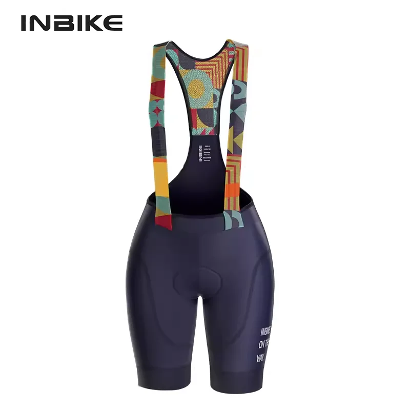 Cycling Shorts Summer MTB Cycling Shorts Padded Bicycle Bib Pants for Women
