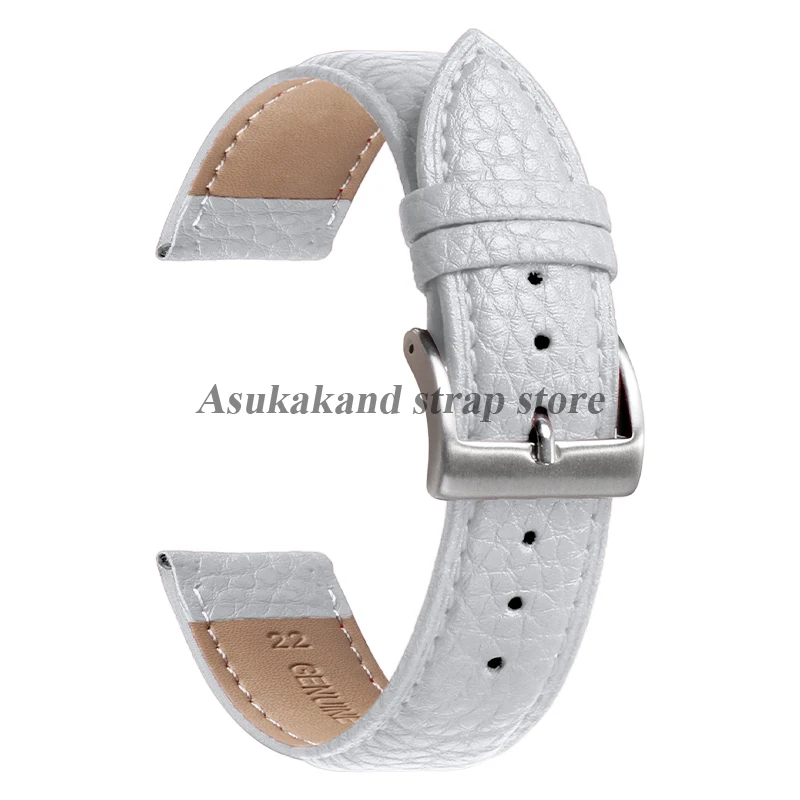Luxurious Handmade Genuine Calfskin Leather Watch Band – Universal Soft Strap