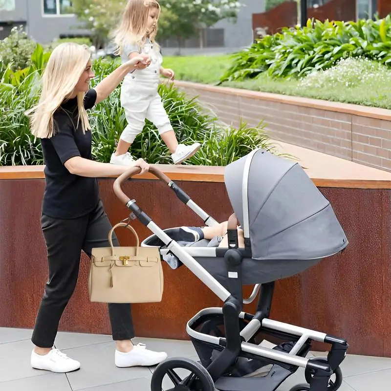 Ganchos para cochecito de bebé, prácticos accesorios para cochecito,  ganchos para colgar bolsas de pañales, bolso, organizador de cochecito,  perfecto