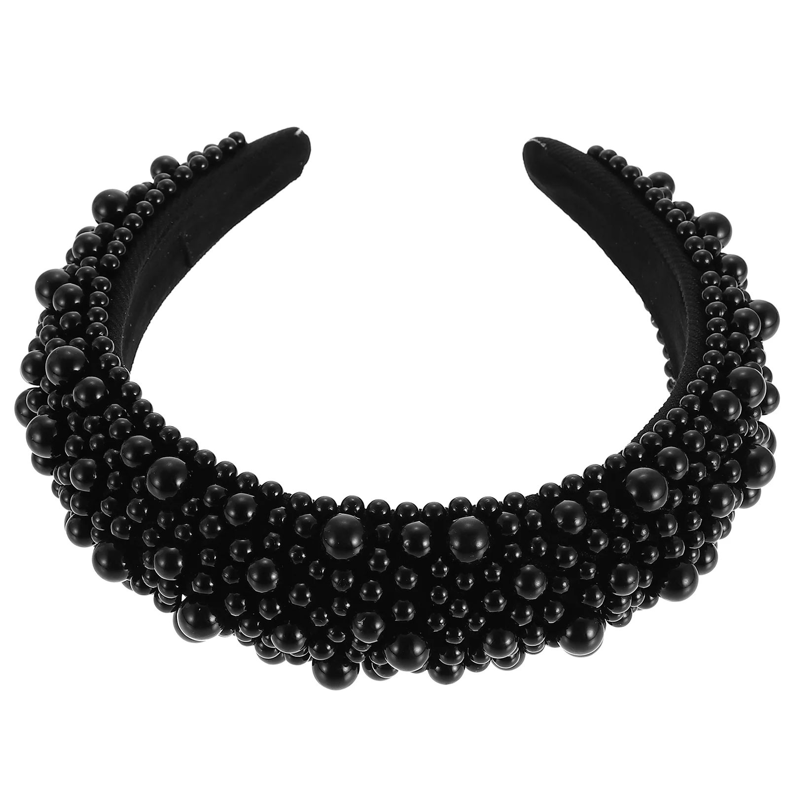 Sponge Pearl Headband Hair Accessories for Women Woman Accessory Chic Hoops Headdress Decorative Hairband Headgear Bands 2