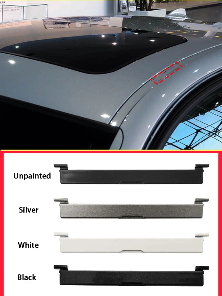 For BMW E90 Car Roof Rack Cover Plate Roof Running Water Strip Small Cover Plate For BMW 3 Series 318 320 328 330 2005-2011 car exterior parts