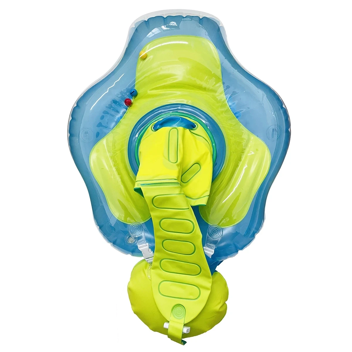 Infant Swimming Float Ring with Canopy Inflatable Kids Bathing Toy Summer Circle Floating Ring for Toddlers Baby Pool Accessory