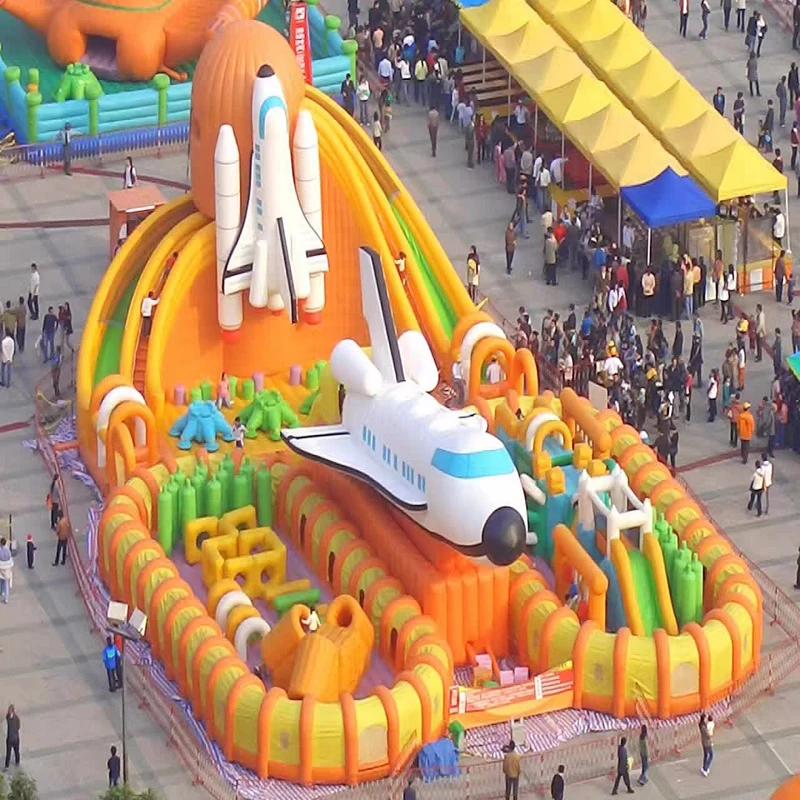 Рисунок 2 - Популярный большой надувной батут