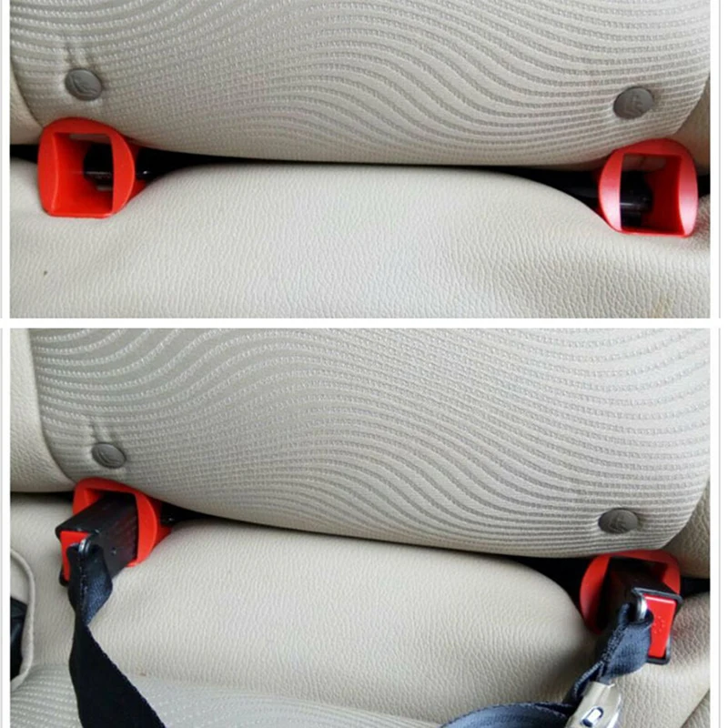 새로운 유니버설 ISOFIX 래치 가이드 - 자동차 어린이용 안전 시트 액세서리용 안전 시트 인터페이스 벨트 정렬 도구