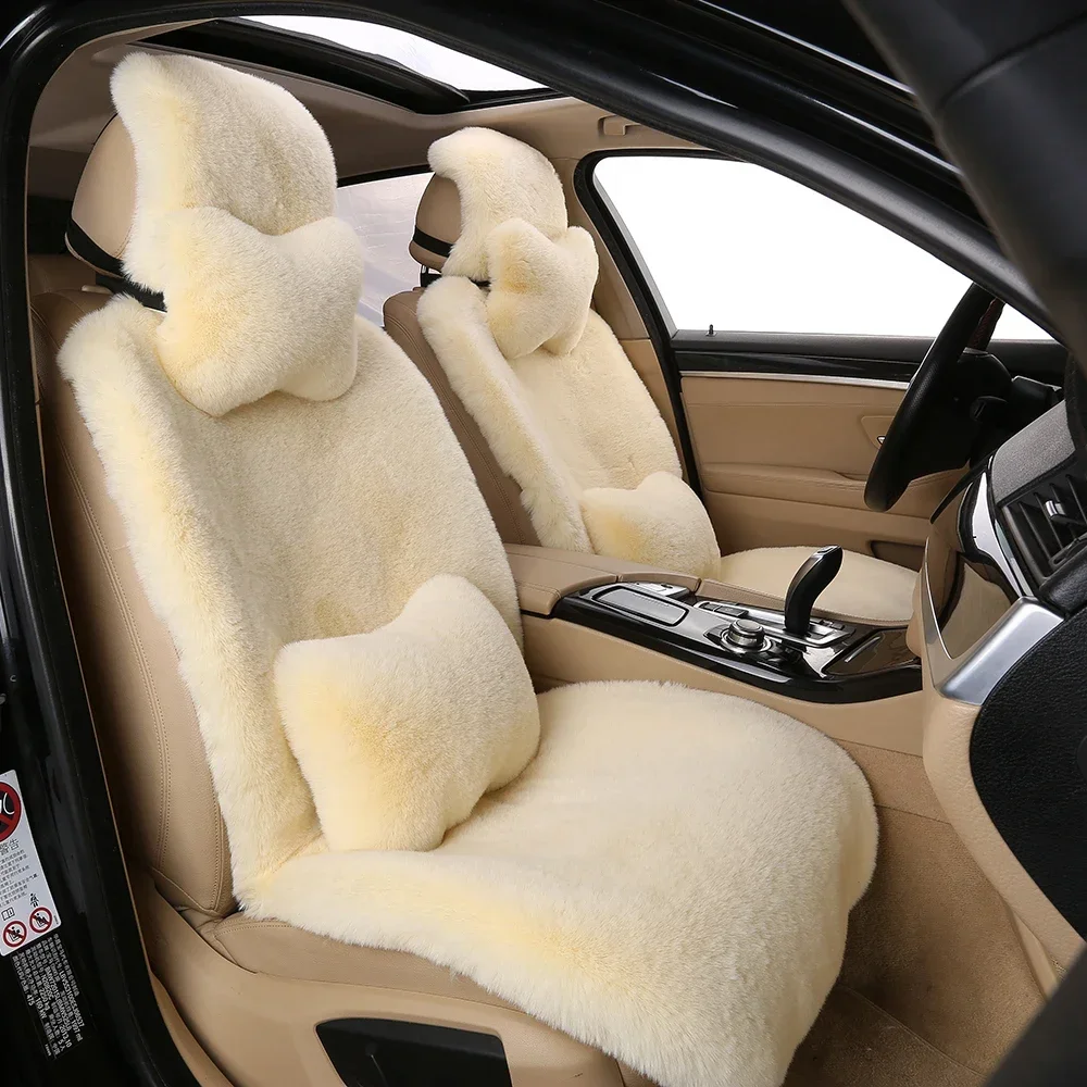 

Чехол для автомобильного сиденья, теплый зимний плюшевый Меховой чехол для автомобильного сиденья, чехол для переднего и заднего сиденья, пушистые коврики для автомобильного сиденья, теплая подушка для автомобиля, полный комплект