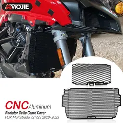 For Ducati Multistrada V2 V2S MTS V2 S V2S 2022 2023 2024 Motorcycle Radiator Grille Guard Cover Oil Cooler Guard Protector