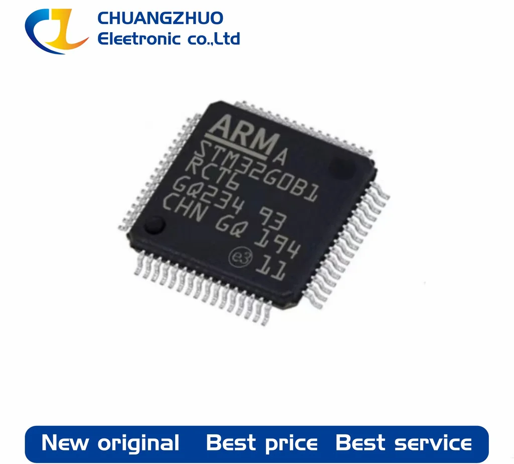 

Новые оригинальные микроконтроллеры STM32G0B1RCT6 LQFP-64(10x10), 1 шт.