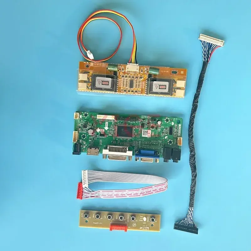 

MNT68676 Controller Board Fit LTM170EH LTM170EU LTM170EX LCD Display DVI VGA 1280*1024 DIY Kit 4CCFL HDMI-Compatible LVDS-30Pin