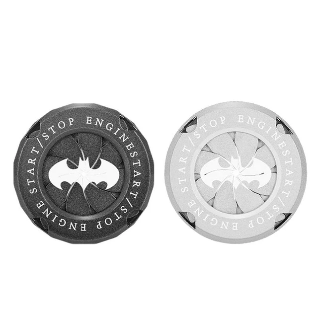 Couvercle de bouton de démarrage de voiture Bat-Man, bouton de démarrage,  interrupteur de ville, housse de protection rotative, modification  intérieure de voiture, accessoires automobiles - AliExpress